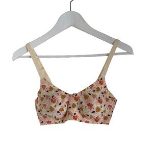 Knix Bra Spring Bloom Padded V Neck - Spring print